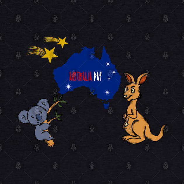 Character Design - Australia Day Edition by Akmal Alif 